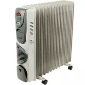 Uljni radijator sa 13 rebara i ventilatorom Hausmax W-OR 2500-13 F