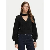 Guess Pulover W6BR74 Z1761 Črna Regular Fit