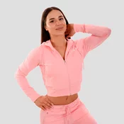 GymBeam Ženski duks TRN Zip-Up Pink