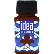 Maimeri Water-Based Cold Idea Barva za steklo in porcelan Brown 472 60 ml 1 kos