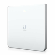 Ubiquiti UniFi 6 Enterprise In-Wall - Wi-Fi 6E, 2,4/5/6GHz, 1x 2,5 GbE, 4x GbE, PoE+/PoE++ (brez inj