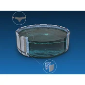 Bestway Steel Pro Pool maks 3,66 x 0,76 ms filtriranje kartuše - 56416