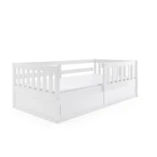 Happy Babies Deciji krevet Smart 160x80cm, Sa fiokom, Beli