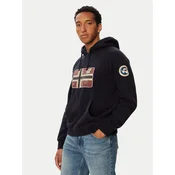 Napapijri Jopa Sweat H NP0A8BBQ Mornarsko modra Regular Fit