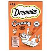 Dreamies Creamy s piščancem 4 x 10 g