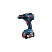 Bosch GSR 18V-55 (2x5.0; GAL18V-20; 100A Akku-vrtalnik/vijacnik vklj. L-Boxx + 2 akumulatorja 5.0Ah+ pribor