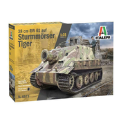 Model Kit vojaški 6573 - 38 cm RW 61 na STURMMORSER TIGER (1:35)