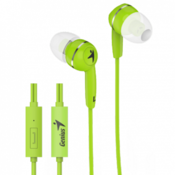 GENIUS slušalice s mikrofonom HS-M320, zelene