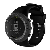 Silikonski remen za sat Suunto Core Smooth s priborom za zamjenu - crni