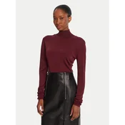 LOLA CASADEMUNT Golf MF2511013 Bordo rdeča Regular Fit