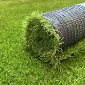 Umetna trava, gosta, bujna, realistična, debelina 35 mm, 2x1 m (2 m2) | VASHOME