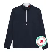 Moški pulover Wilson  M Elevate Performance 1/2 Zip Navy XL