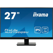 iiyama ProLite XU2792QSU-B1 computer screen 68,6 cm (27 inches) 2560 x 1440 pixels WQXGA LED Black