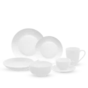 Porcelanasti komplet 28 kos — FLOW Lunasol - 491069