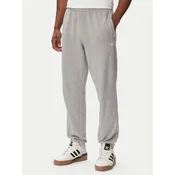 adidas Spodnji del trenirke Trefoil Essentials French Terry KT2456 Siva Regular Fit