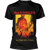 Iron Maiden The Wicker Man Fire Black M Majica