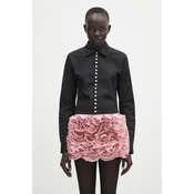Bombažna srajca AMBUSH Fitted Pearl Button Shirt