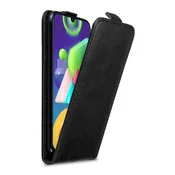Cadorabo Cadorabo Ohišje, združljivo z Samsung Galaxy M31 v nočna črna - Zaščitni ovitek v obliki flipa z magnetnim zapiranjem, (20564198)