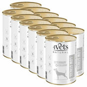 4Vets Natural Veterinary Exclusive LOW STRESS 12x400 g