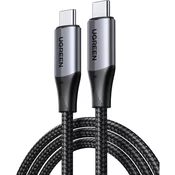 Ugreen USB-C 3.1 Gen2 10Gbps kabel 240W 1m (črn)