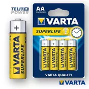 Varta superlife R6 AA cink-karbon - cena na komad ( 1666 )