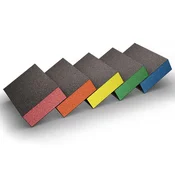 Brusna kocka 4x4 7990 SIASPONGE BLOCK HARD Sia - P180 Super fina Zelena