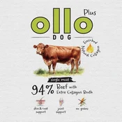 OLLO Plus mokra hrana za pse - govedina s kolagenom, 400g