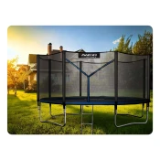 Neo-Sport vrtni trampolin 404 cm (13 ft) s vanjskom mrežom i ljestvama, plavi