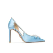 Čevlji z visoko peto Steve Madden Tandi 11005583 Svetlo modra