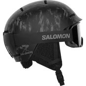 Salomon PLAYER COMBO, dječja skijaška kaciga, crna L47185800