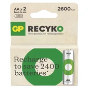 Polnilna baterija GP ReCyko 2600 mAh HR6 (AA) 2kos 2/1