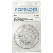 NORD-LOCK varnostna nazobčana podložka NL12, lamelno cinkano, blister SB-10
