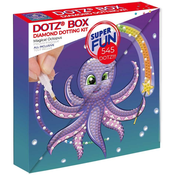 Diamond Dotz Dijamantski mozaik Magical Octupus, 15x15cm