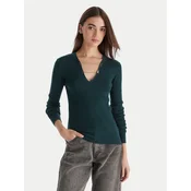 Patrizia Pepe Pulover 2K0331/K7S0-G619 Zelena Regular Fit