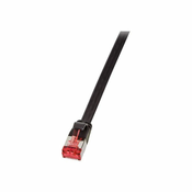 LogiLink SlimLine - patch cable - 2 m - black