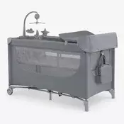 Kikka Boo Krevetac Nighty Night premium 2 nivoa sa rancem i pultom Grey ( KKB11153 )
