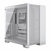 Kucište CORSAIR 6500D AIRFLOW Mid-Tower/ATX/kaljeno staklo/bez napajanja/bela