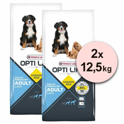 Versele Laga Opti Life Adult Light Medium & Maxi 2x12,5kg