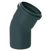 Almeva Almeva Starr koleno DN200 30° ČRNO PBSB30