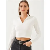 Bianco Lucci Bluza Blusen bela