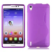 Cadorabo Cadorabo Case, združljiv s Huawei v pastelni vijolični barvi - zaščitni pokrov iz fleksibilnega silikona TPU, (20586781)