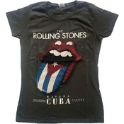 The Rolling Stones Havana Cuba Charcoal Grey S Ženske Majica