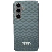 Audi IML Pattern MagSafe Case S24 S921 grey hardcase AU-IMLMS24-Q5/D3-GY (AU-IMLMS24-Q5/D3-GY)