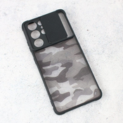 Ovitek Army Shield za Samsung Galaxy S21 Ultra 5G, Teracell, črna