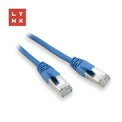 LYNX FTP povezovalni kabel Cat5e PVC, CCA, 3 m, modri