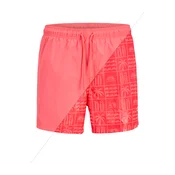 JACK & JONES Kratke kopalne hlače JPSTMAUI  korala / oranžno rdeča