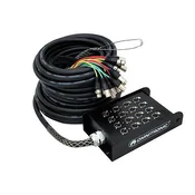 Omnitronic Multicore kabel s Stagebox, 12IN/4OUT,XLR/XLR