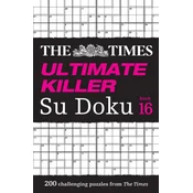 Times Ultimate Killer Su Doku Book 16
