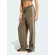 adidas Donji dio trenerke Firebird KS7362 Smeda Regular Fit