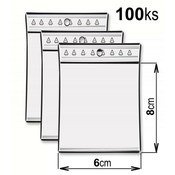 Torba sa patent zatvaračem 6x8cm 100kom